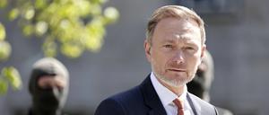 Christian Lindner, Bundesminister der Finanzen, FDP, wollte diese Woche eigentlich nach China reisen.