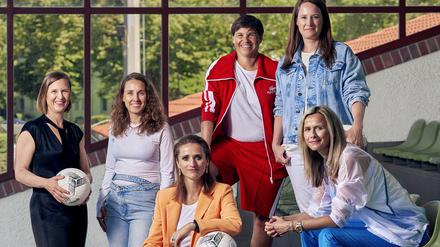 Die Gründerinnen des Frauenteams FC Viktoria Berlin im Sommer 2022 – kurz nach der Übernahme des Vereins.