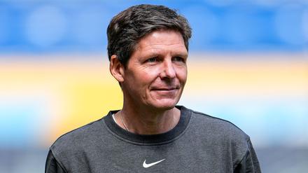Oliver Glasner besitzt bei Eintracht Frankfurt noch einen Vertrag bis Sommer 2024 (Archivbild).