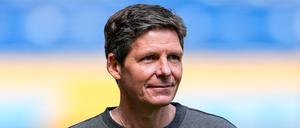 Oliver Glasner besitzt bei Eintracht Frankfurt noch einen Vertrag bis Sommer 2024 (Archivbild).