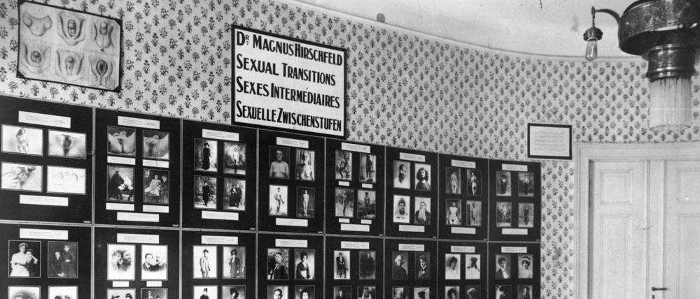Magnus Hirschfelds Institut um 1930. Zu seiner Zeit war es einmalig auf der Welt: Es widmete sich der ganzen Vielfalt von Sexualität und Geschlecht.