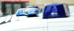 Ein Polizeiauto in Potsdam.