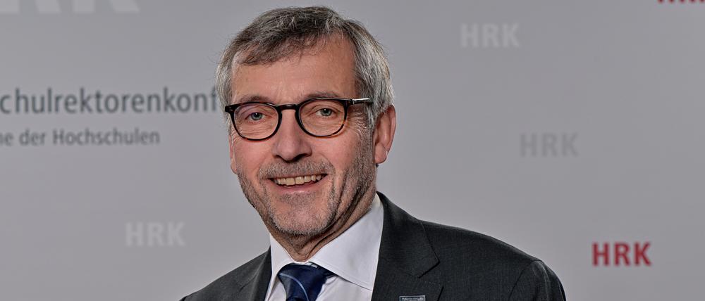 Walter Rosenthal ist neuer Präsident der Hochschulrektorenkonferenz.