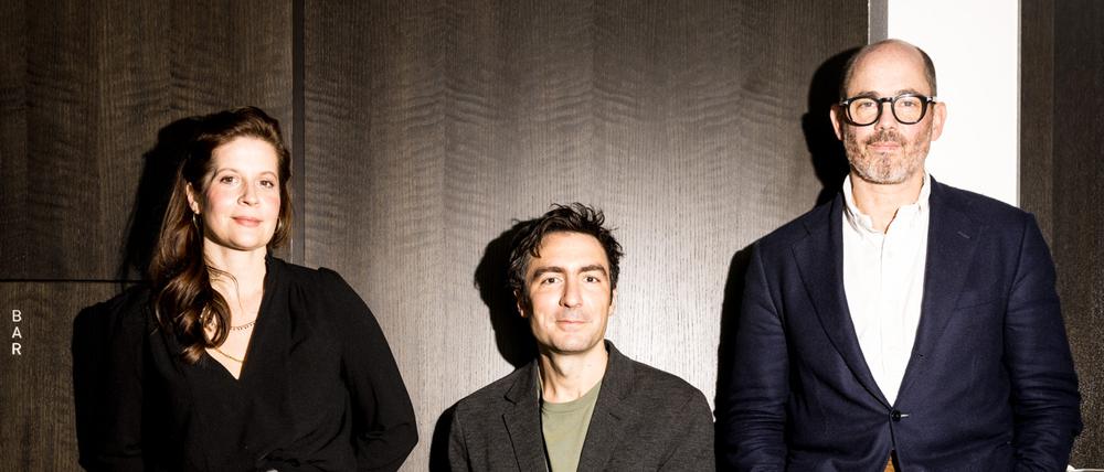 Die drei Regie-Nominierten für den Deutschen Filmpreis: Sonja Heiss, Ilker Çatak und Edward Berger.