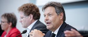 Bundeswirtschaftsminister Robert Habeck (Grüne) und sein Staatssekretär Patrick Graichen.