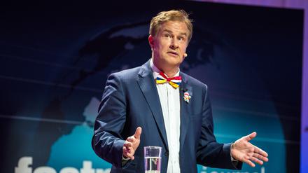 Lars Reichow attackierte bei der TV-Fastnachtssitzung „Mainz bleibt Mainz wie es singt und lacht“ die Alternative für Deutschland.