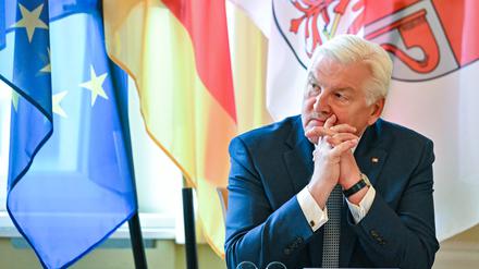 Nachdenklich: Bundespräsident Frank-Walter Steinmeier.