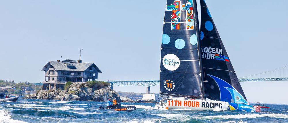 Home run. „11th Hour Racing“ gewinnt die 4. Etappe nach Newport, USA, vor heimischer Kulisse. 
