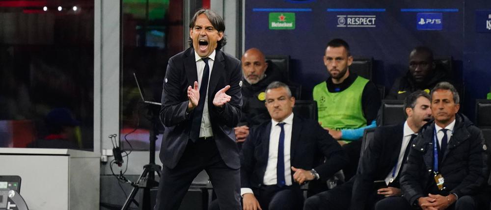 Inter-Coach Simone Inzaghi will nicht übermütig werden.