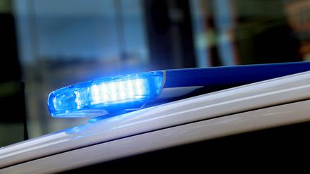 Einsatz der Polizei nach Einbruch in Supermarkt in Potsdam 