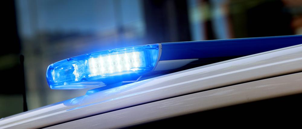 Die Polizei im Einsatz.