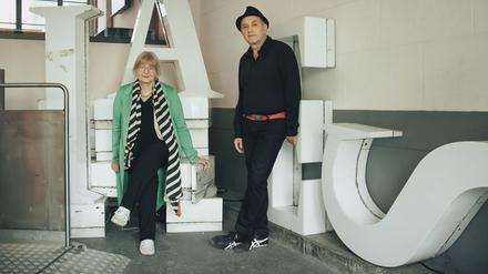 Marianne Birthler und André Herzberg im Tagesspiegel-Verlagshaus.