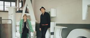 Marianne Birthler und André Herzberg im Tagesspiegel-Verlagshaus.