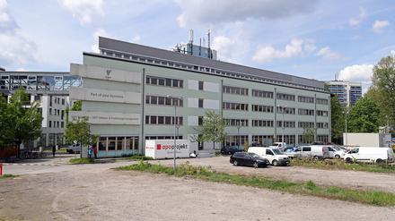 Ausweichstandort: Das künftige Verwaltungsgebäude an der Edisonallee.