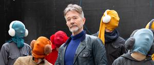 Nick Nuttall beim Dreh des Videos zum Song „Just Because Some Bad Wind Blows“.