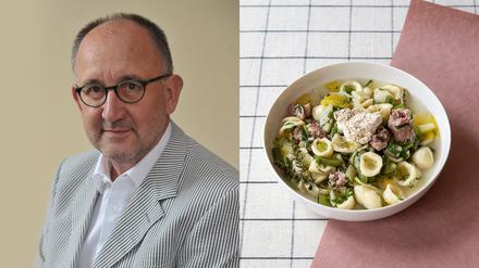 Siegfried Zelnhefer und Salsiccia-Pasta.