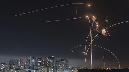 Das israelische Raketenabwehrsystem Iron Dome.