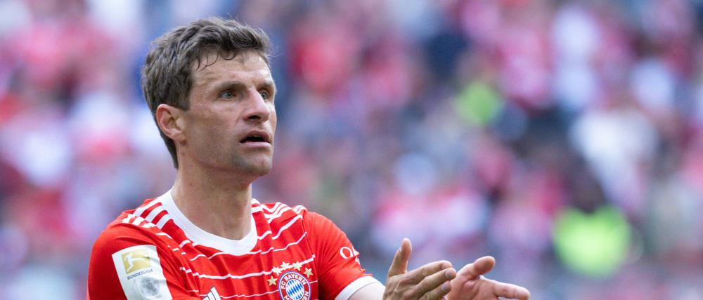 Thomas Müller spielt beim FC Bayern München.