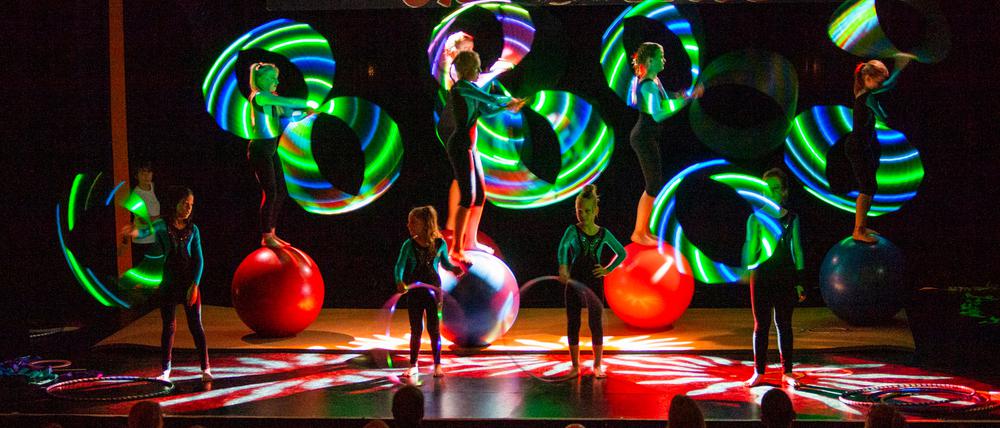 Kinderzirkus am 19. November 2022, ufaFabrik Berlin