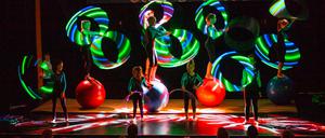 Kinderzirkus am 19. November 2022, Ufa-Fabrik Berlin.