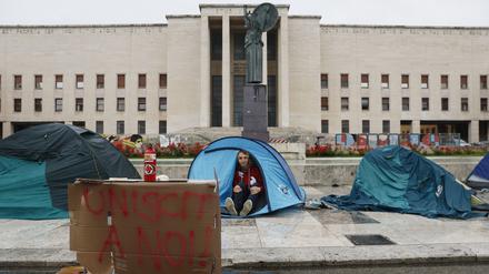 Nur 2800 Wohnheimzimmer für 120.000 Studierende gibt es in Rom.