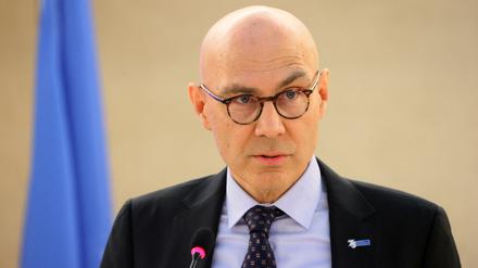 Volker Türk gab die Ergebnisse der mehrmonatigen UN-Untersuchung bekannt.