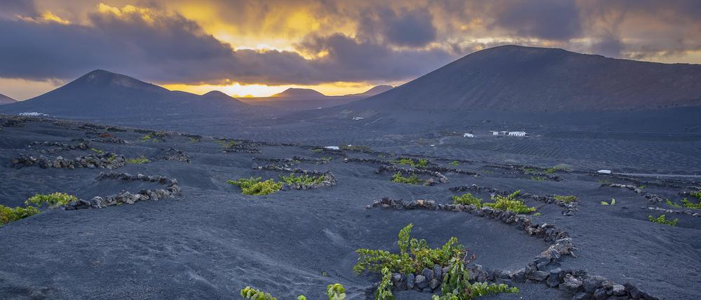 Auf Lanzarote werden neue Anlagen für erneuerbare Energiequellen gebaut. 