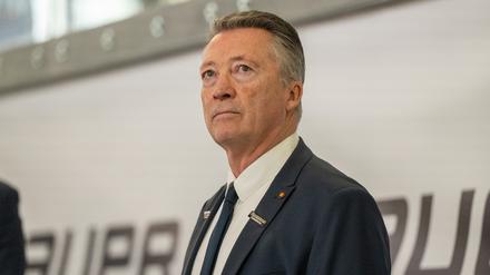 Hat noch Spielraum im Kader. Bundestrainer Harold Kreis.