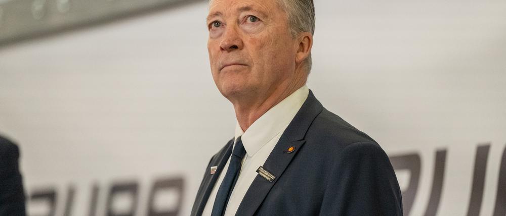 Hat noch Spielraum im Kader. Bundestrainer Harold Kreis.