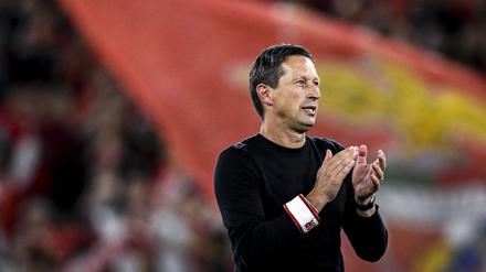 Roger Schmidt bei Benfica Lissabon. 