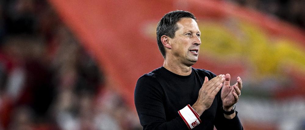 Roger Schmidt bei Benfica Lissabon. 