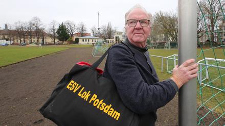 Jürgen Happich ist Vorsitzender des ESV Lokomotive Potsdam.