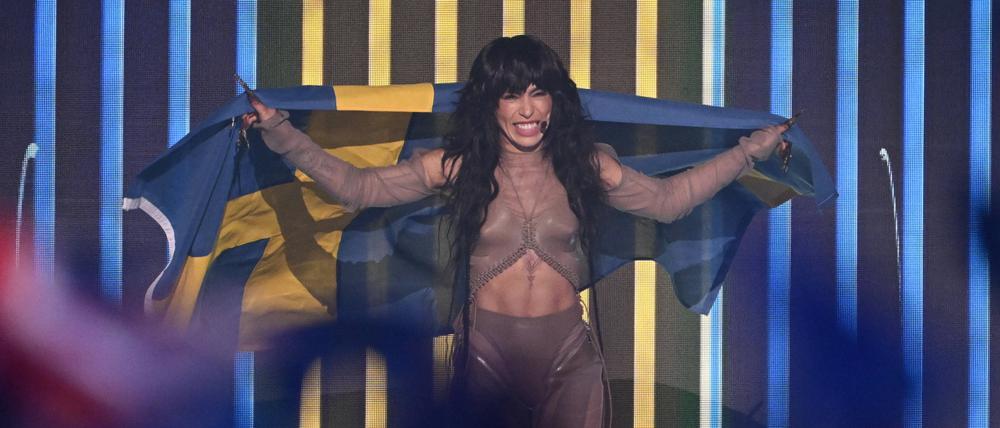 Die schwedische Sängerin Loreen beim ESC 2023.