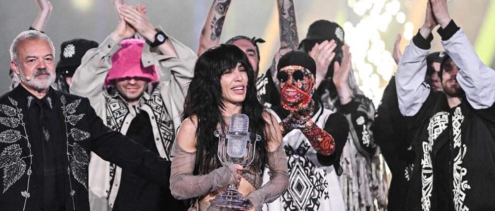 Loreen hat für Schweden zum zweiten Mal die ESC-Trophäe gewonnen.