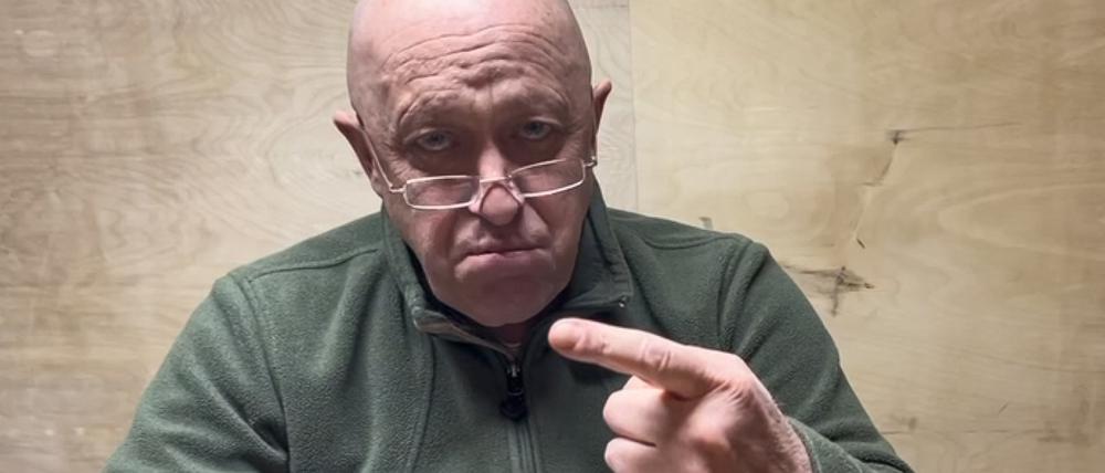 Jewgeni Prigoschin, Chef der Söldnertruppe Wagner, führt nicht nur gegen die Ukraine Krieg, sondern auch gegen die russische Militärführung