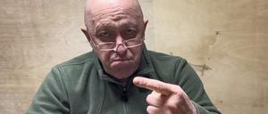 Jewgeni Prigoschin, Chef der Söldnertruppe Wagner, führt nicht nur gegen die Ukraine Krieg, sondern auch gegen die russische Militärführung 