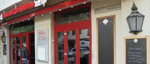 Das Café Bleibtreu in Berlin-Charlottenburg ist verwaist, soll demnächst aber wieder zum Restaurant werden.