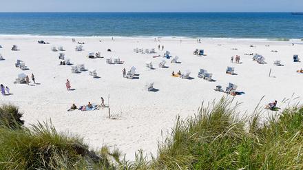Strandkörbe auf Sylt (Symbolbild)