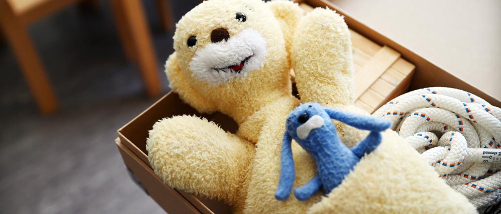 Die Kinder können sich Fluffi gegenüber meist leichter öffnen.