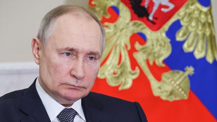 Putin Anfang Mai 2023.