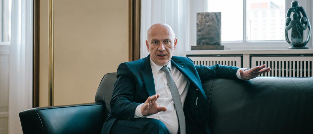 „Der RBB hat bei den Beitragszahlern viel Vertrauen verloren“, sagt Kai Wegner.