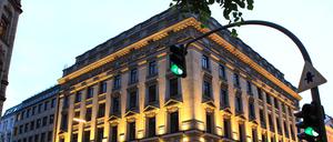 Der Hauptsitz der Privatbank M.M.Warburg & Co in der Hamburger Innenstadt. 
