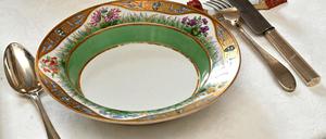 Im Marmorpalais wird das Tafelservice des preußischen Königs Friedrich Wilhelm II. (1744-1797) ausgestellt.