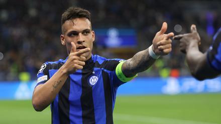 Lautaro Martínez von Inter Mailand war der Matchwinner.