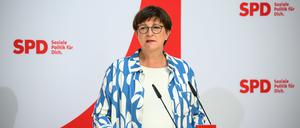 Esken ist Vorsitzende der SPD.