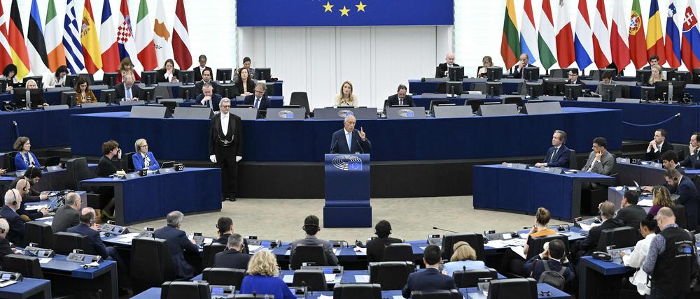Das EU-Parlament in Straßburg.