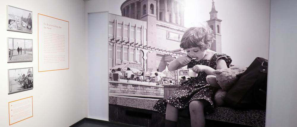 Blick in die aktuelle Sonderausstellung des Potsdam Museums. 