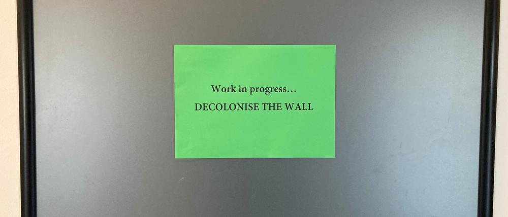 Vorübergehende Lösung. Was könnte hier in Zukunft hängen?