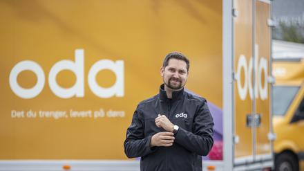 Automatisierte Logistik sei ein Wettbewerbsvorteil, sagt der Oda-Chef Karl Munthe-Kaas.