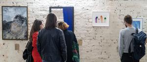 Und wer hat’s gemacht? Wenn die Türen offen sind, sind die Künstler meist auch direkt ansprechbar. 